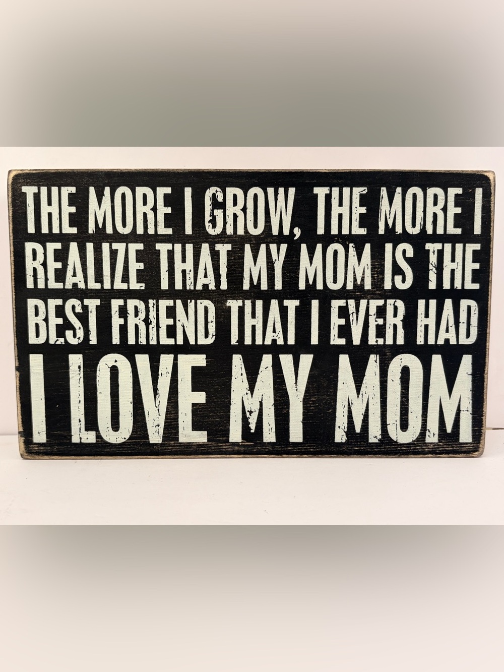 Francesca's Collections Black and White Mom Quote Wall Sign